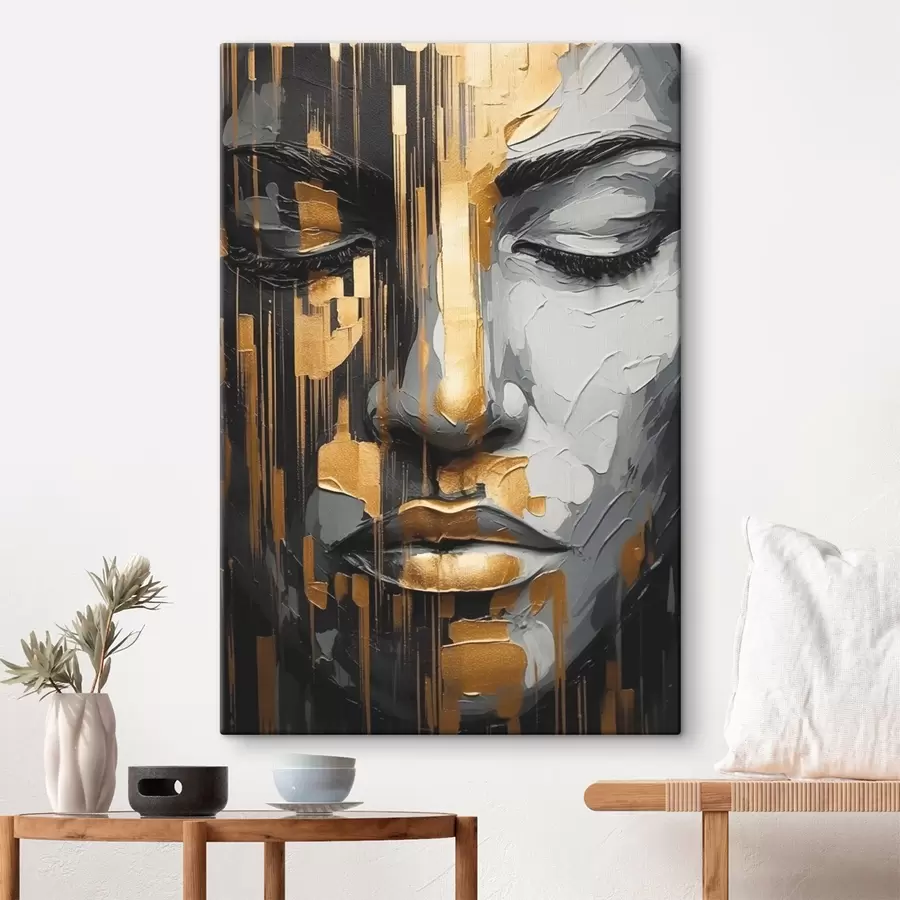 Pilt Abstraktne naiste portree s45475