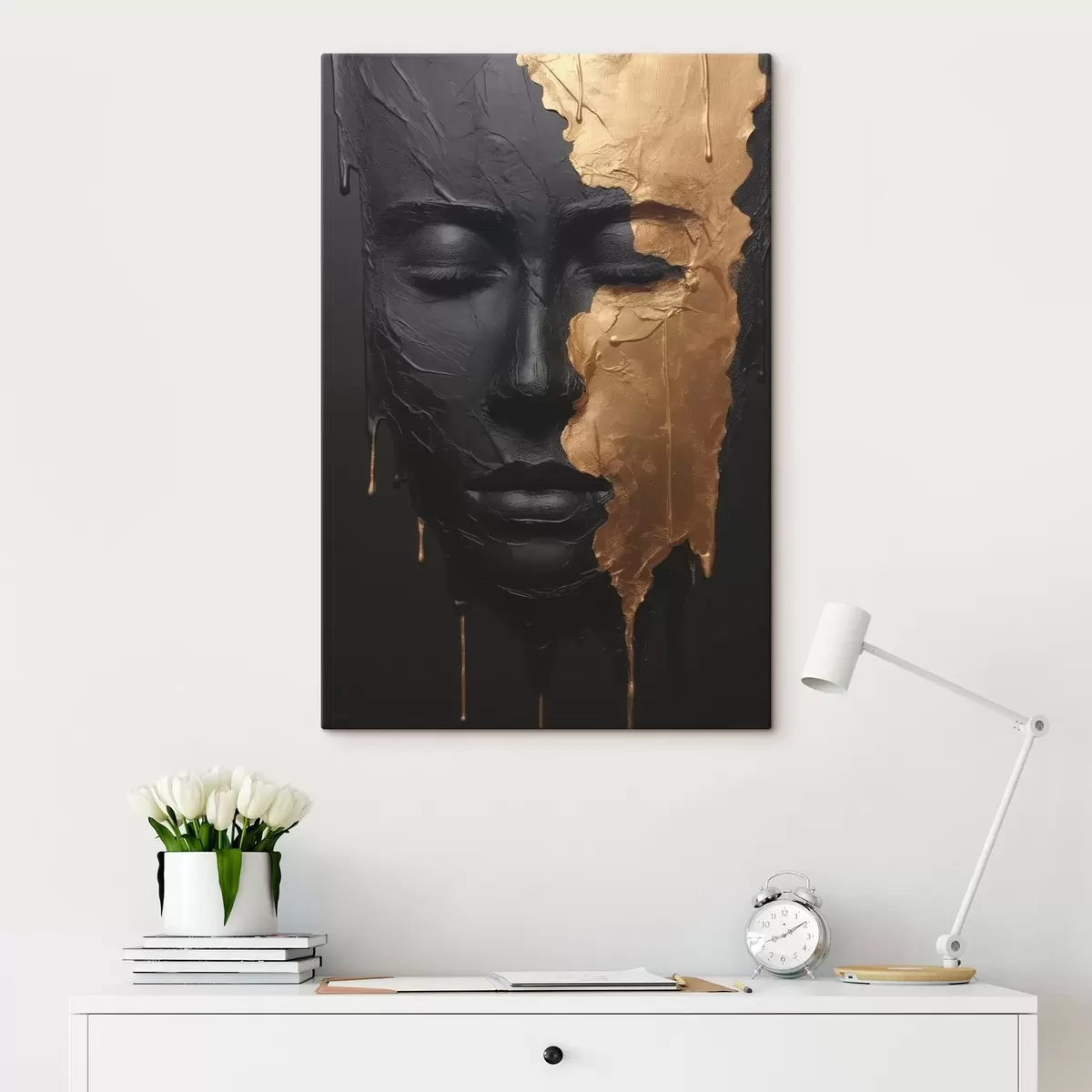 Pilt Abstraktne naiste portree s45480