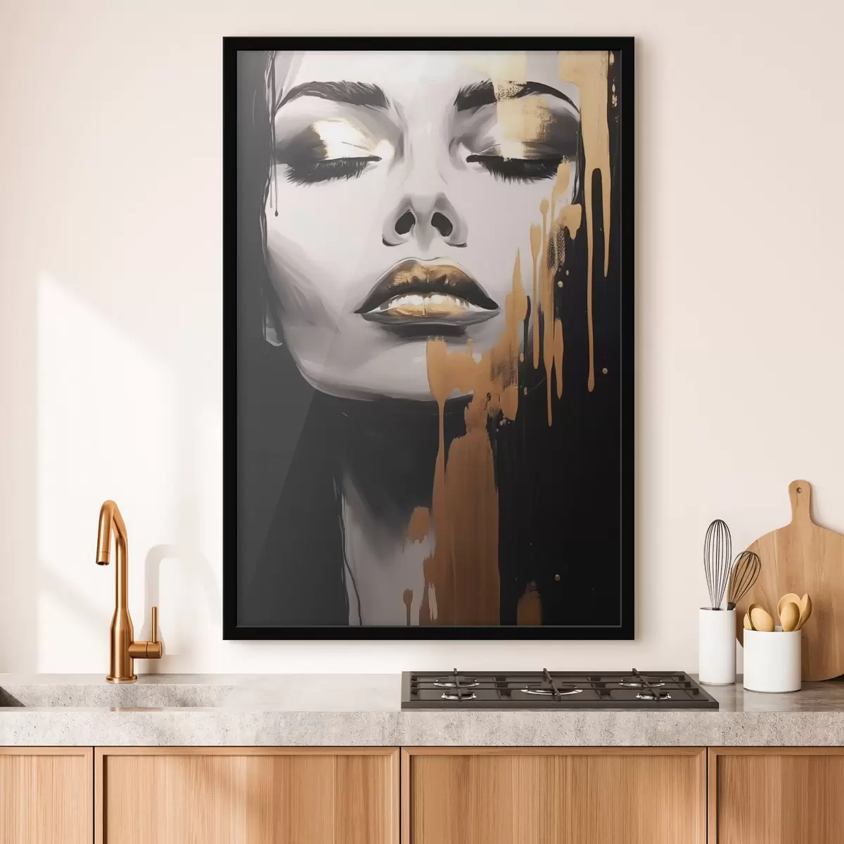 Plakat Naise portree f45467