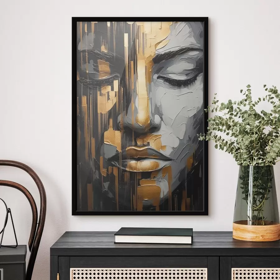 Fototapeedid Abstraktne naiste portree f45475