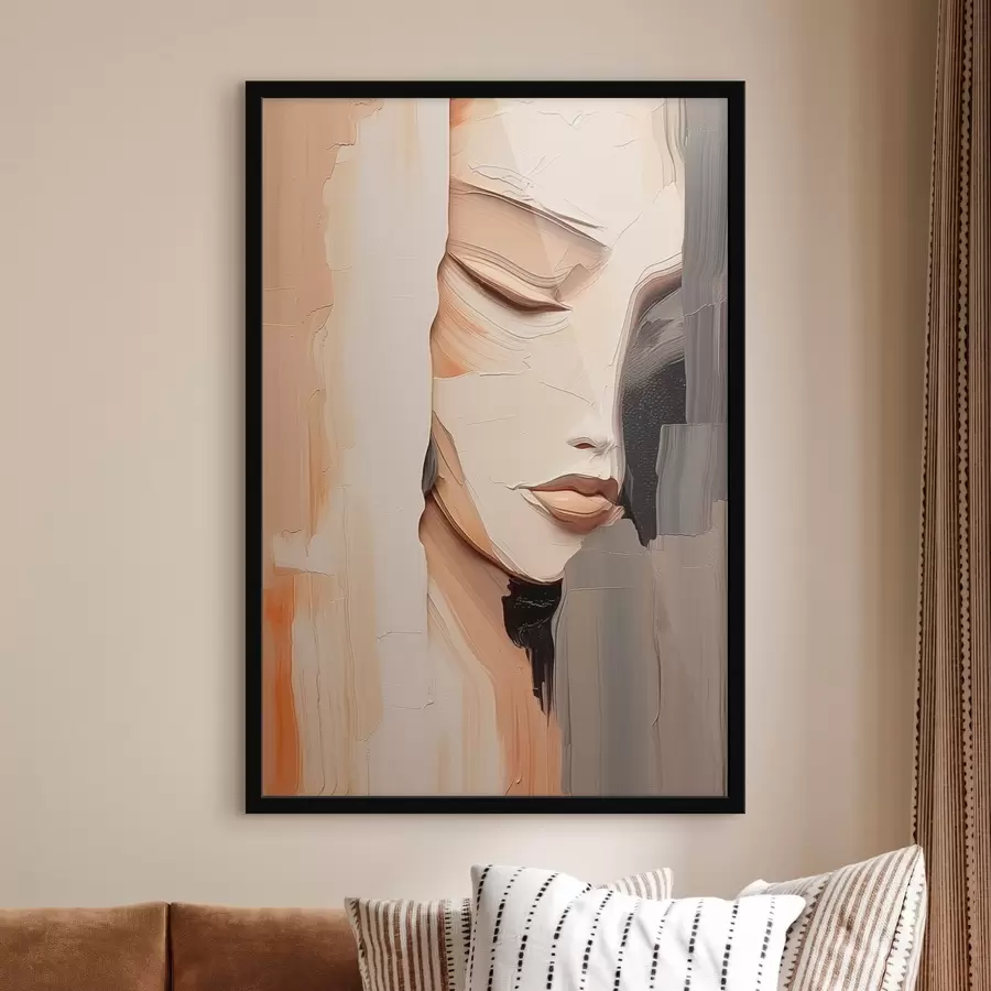 Fototapeedid Abstraktne naiste portree f45478