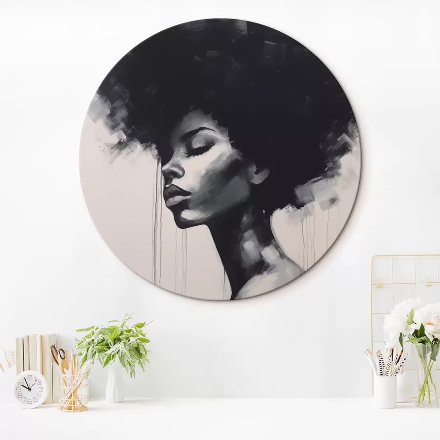 Pilt Abstraktne naiste portree r45464