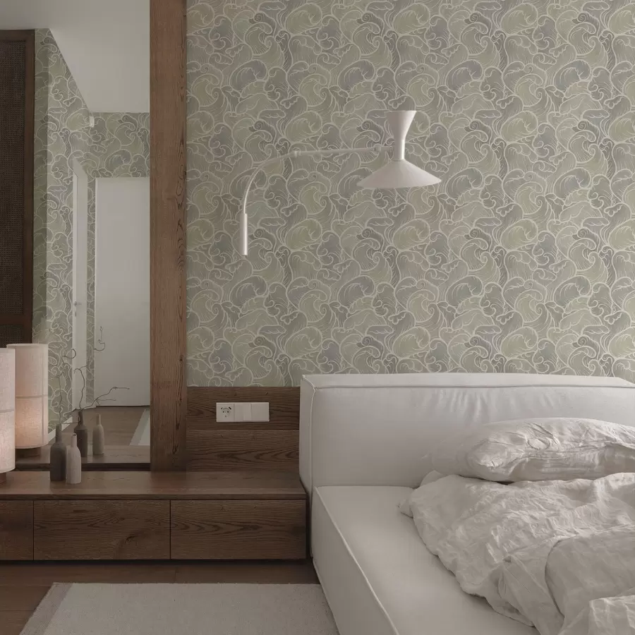 Fototapeedid Abstraktsed lained pastelsetes toonides a00285