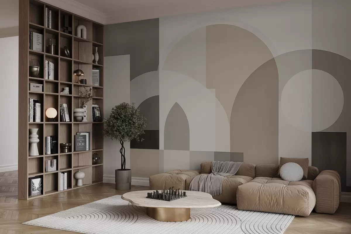 Fototapeedid Abstraktne abstraktne geomeetria w04440