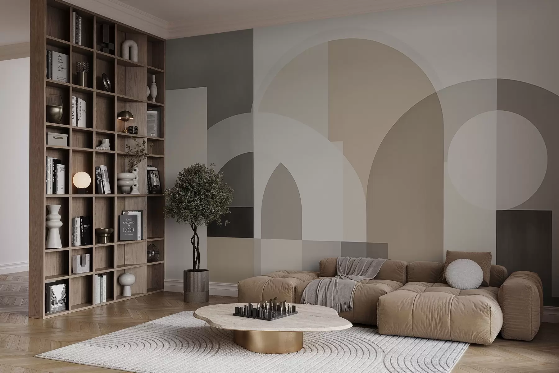 Fototapeedid Abstraktne abstraktne geomeetria w04440