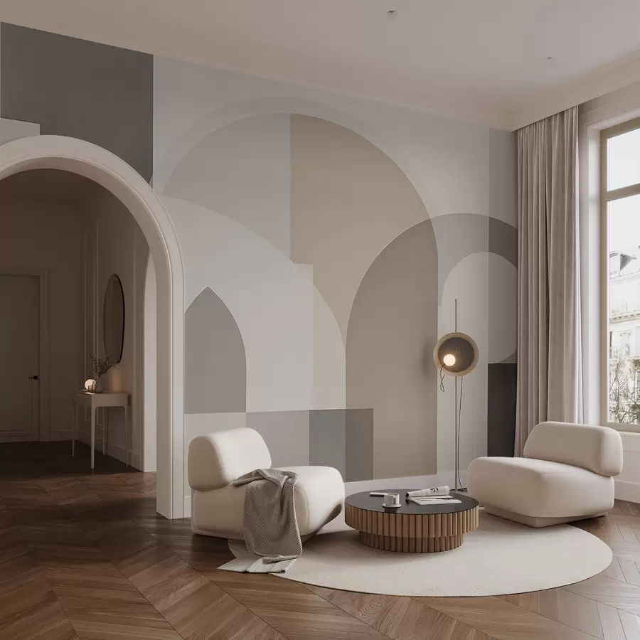 Fototapeedid Abstraktne abstraktne geomeetria w04440