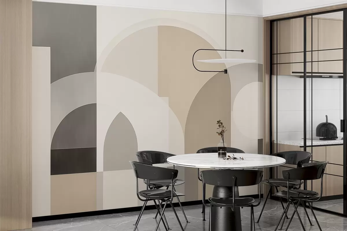 Fototapeedid Abstraktne abstraktne geomeetria w04440