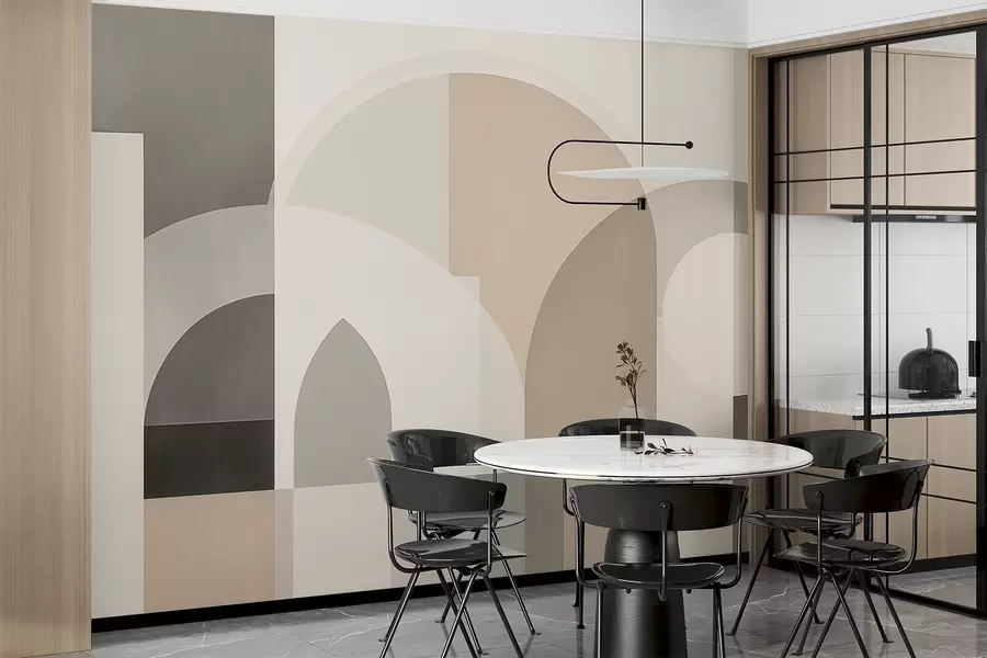 Fototapeedid Abstraktne abstraktne geomeetria w04440