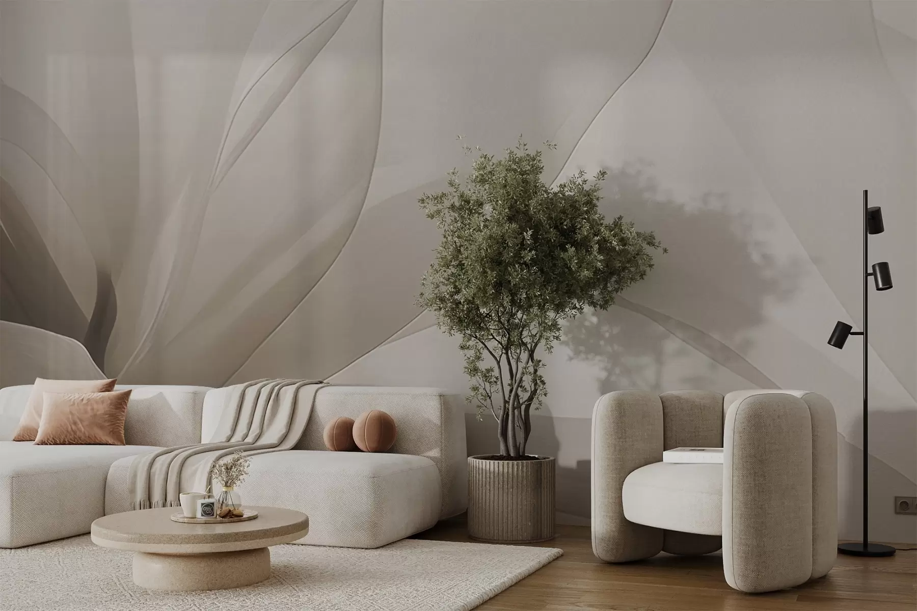 Fototapeedid Abstraktne lill w04435