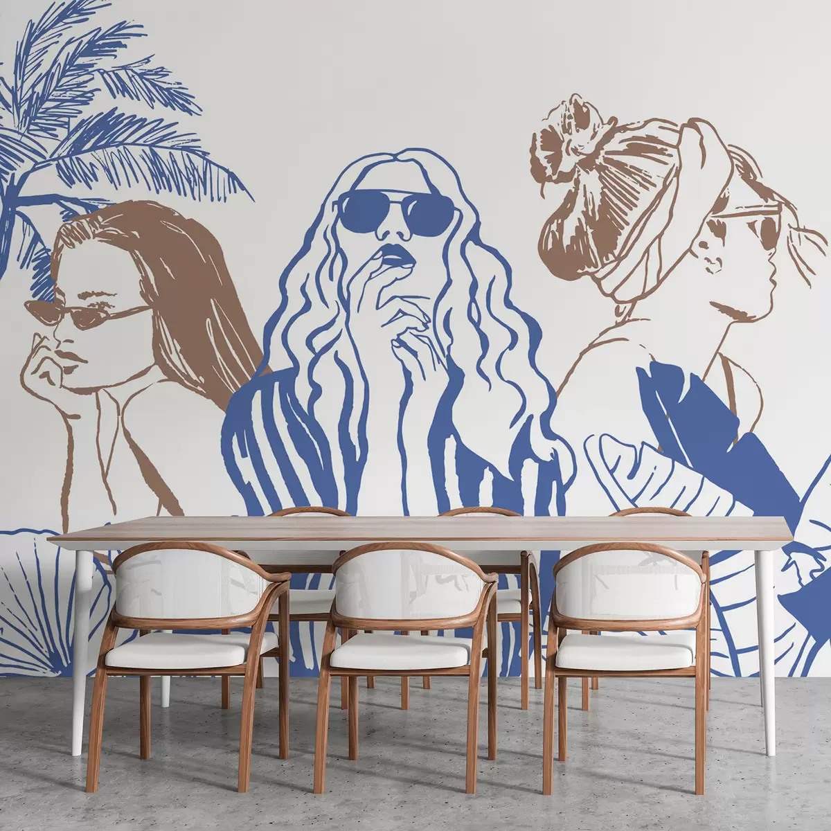 Fototapeedid Tüdrukud w04463