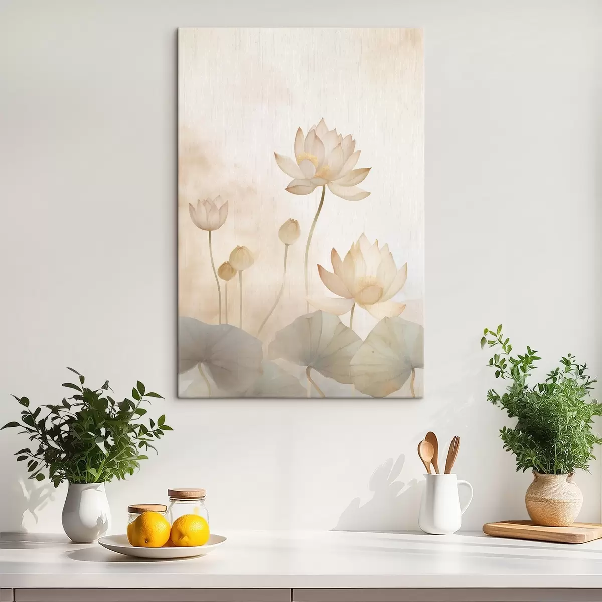 Pilt Valgus Lootose lilled s45612