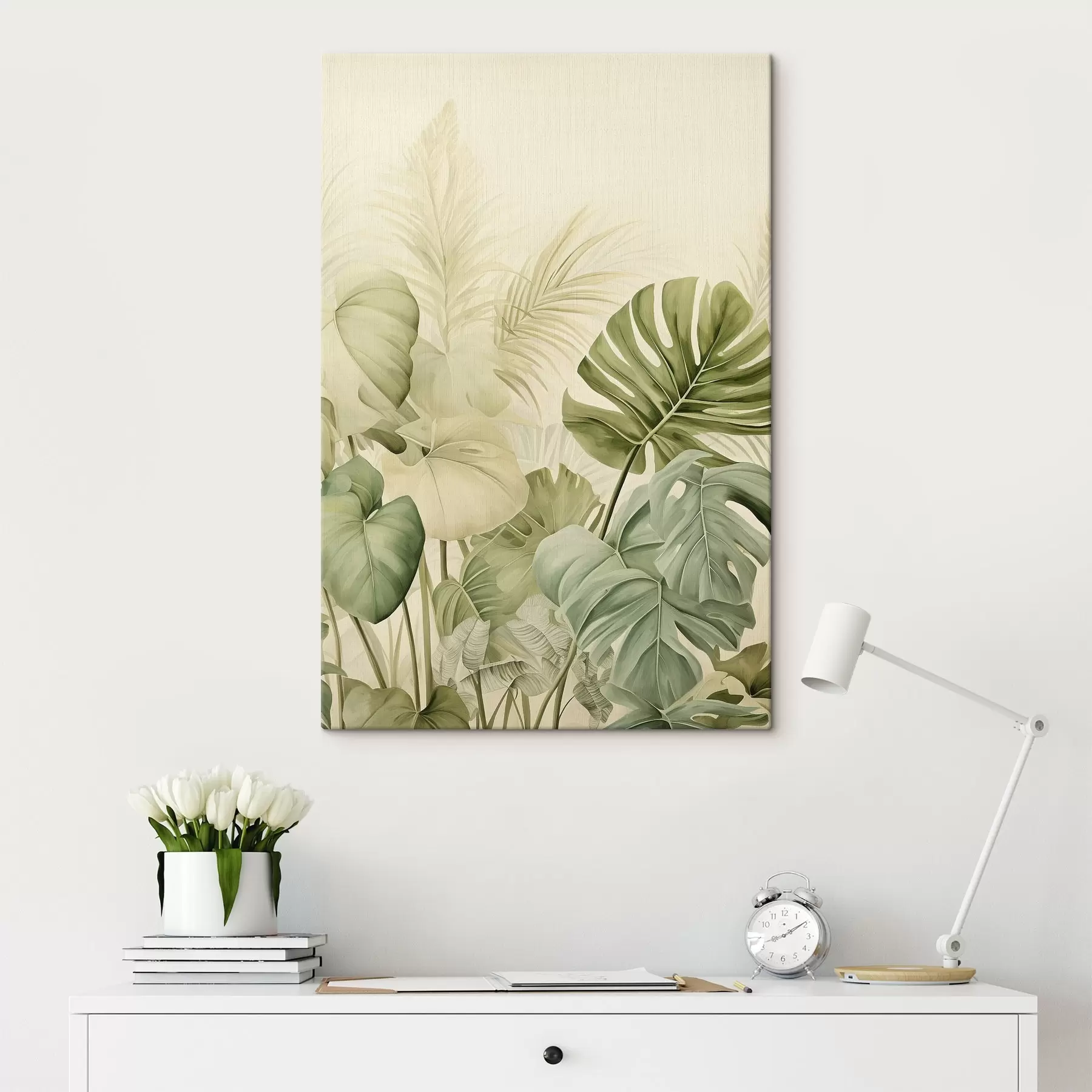 Pilt Troopilised lehed ja Monstera lehed s45615