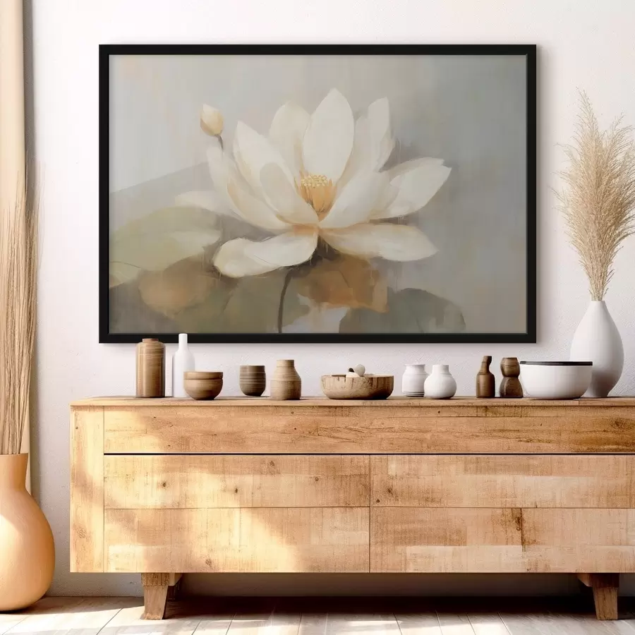 Fototapeedid Suur Lootose lill f45618