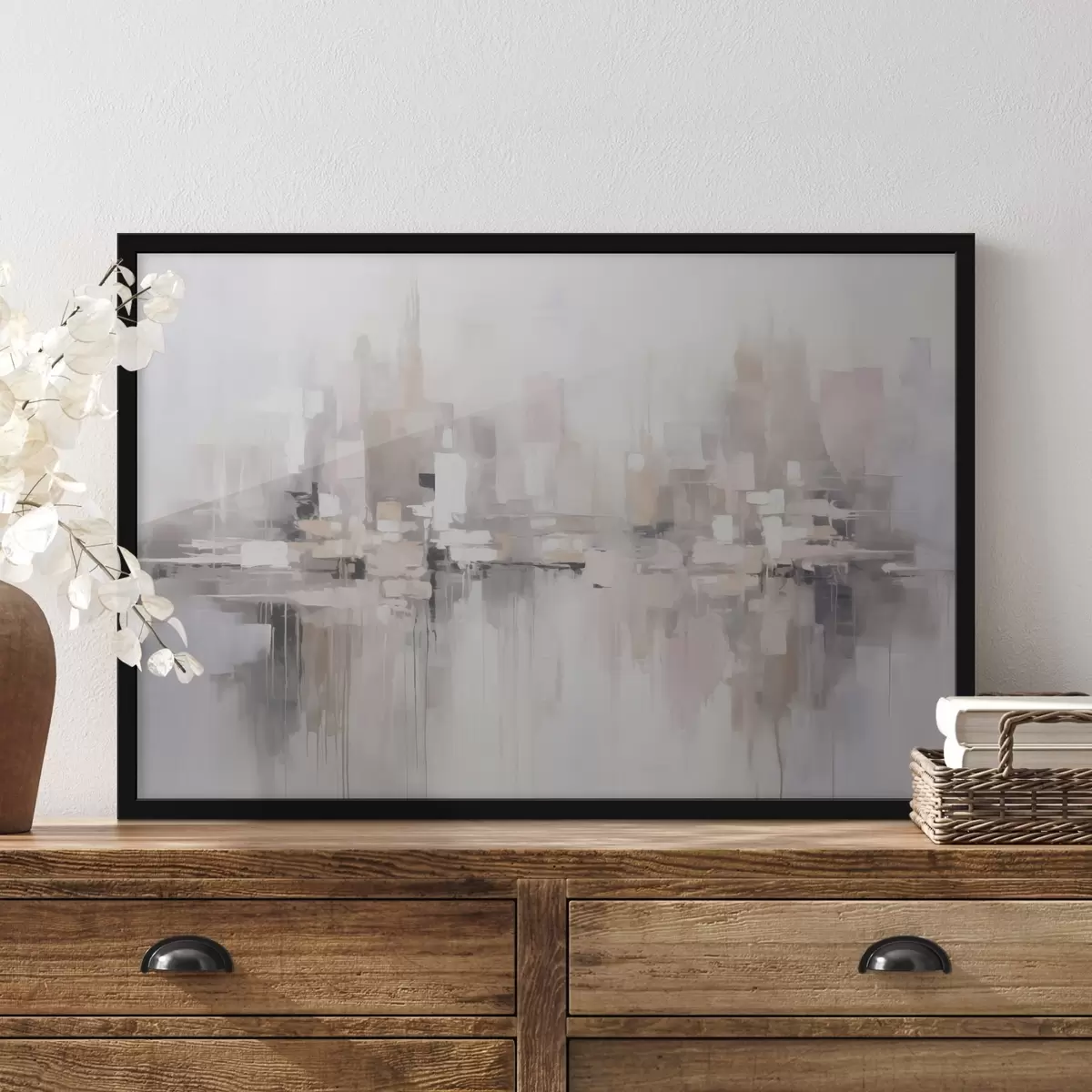 Plakat Abstraktne linn f45602