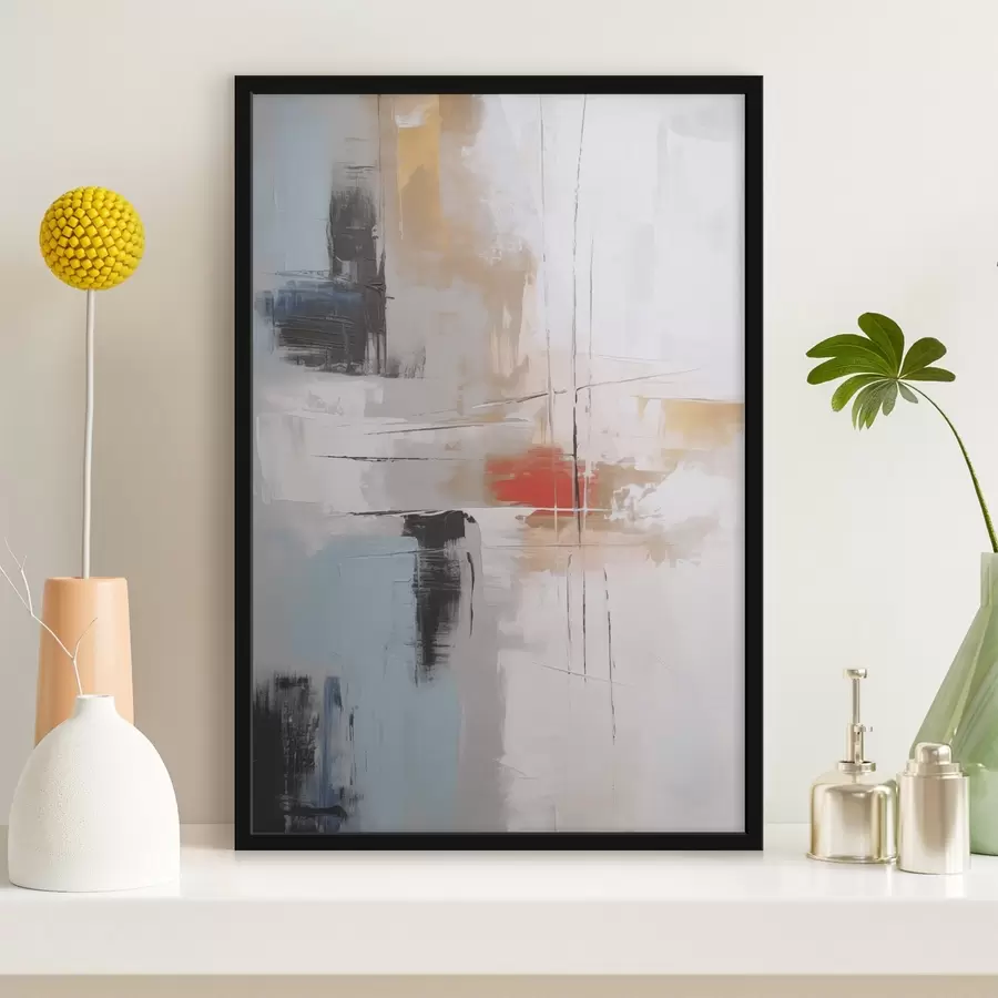 Fototapeedid Abstraktsiooni imitatsioon maali ja hõõrdumistega f45635