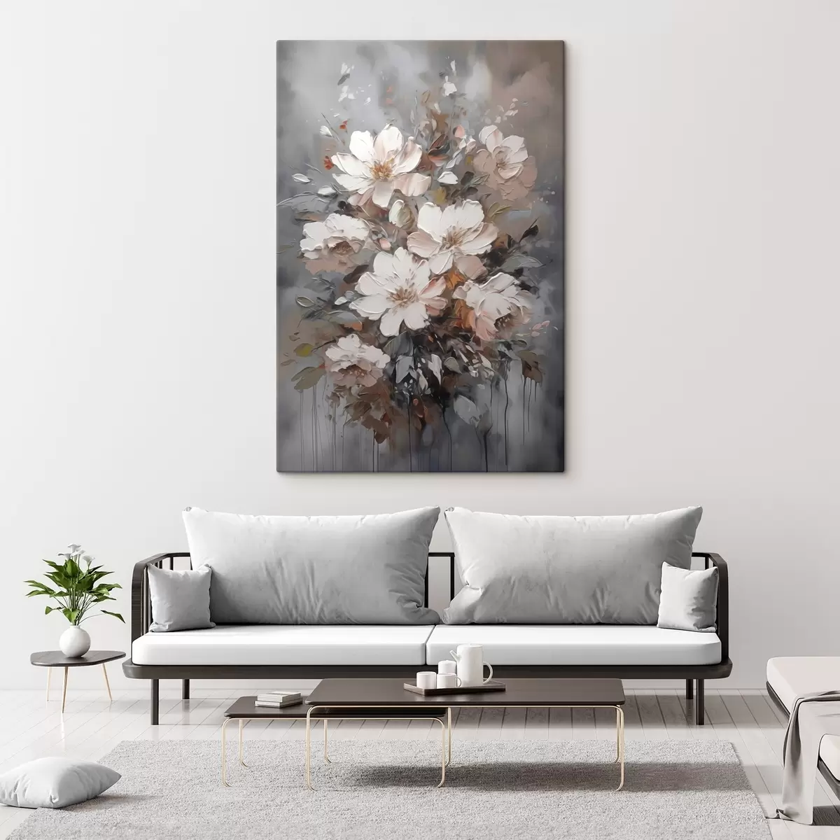 Pilt Abstraktsete lillede kimp s45580