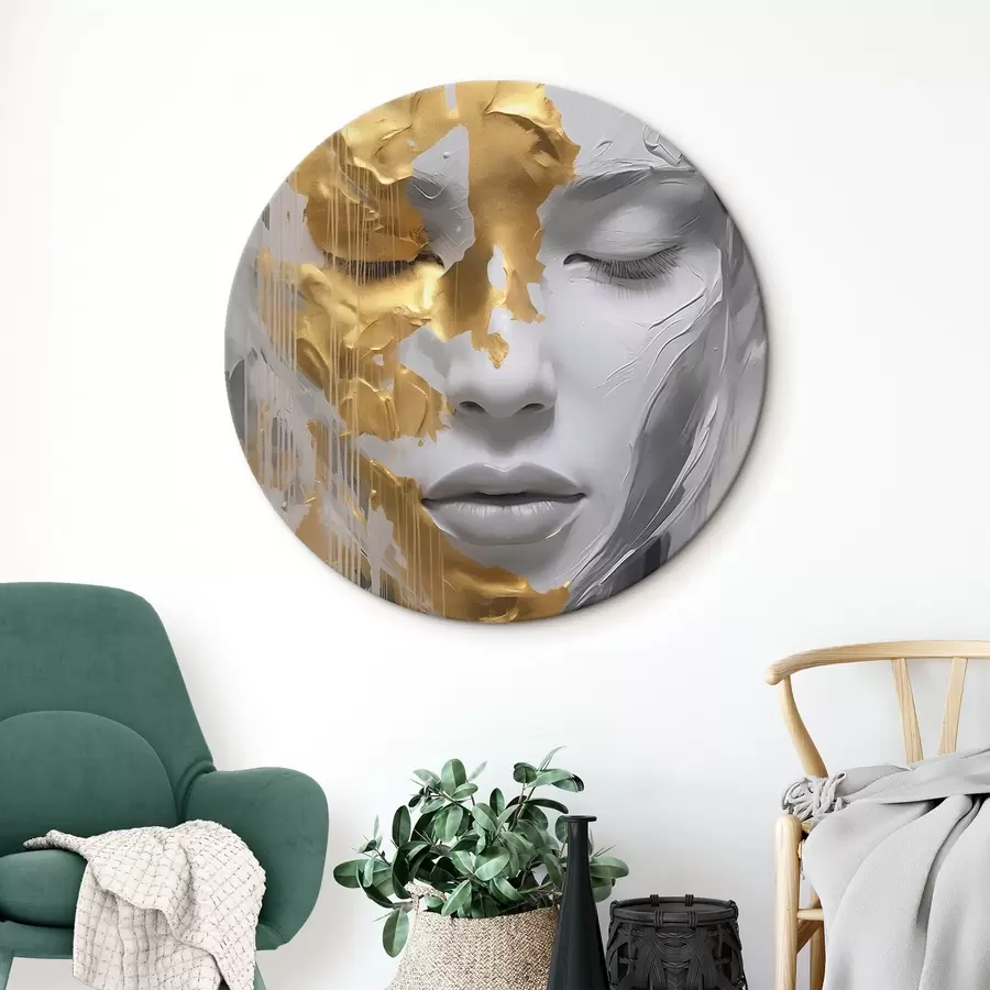 Pilt Abstraktne naise portree r45448