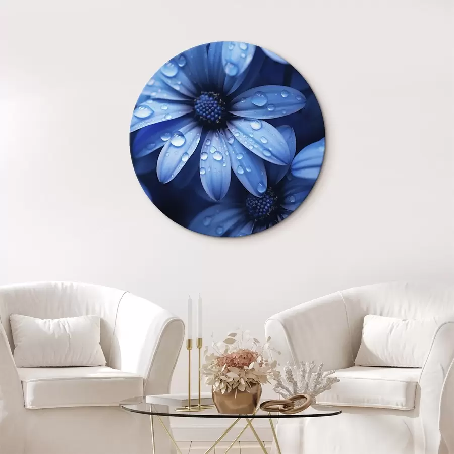 Pilt Õrnad roosad lilled mere ääres hommikul r45499