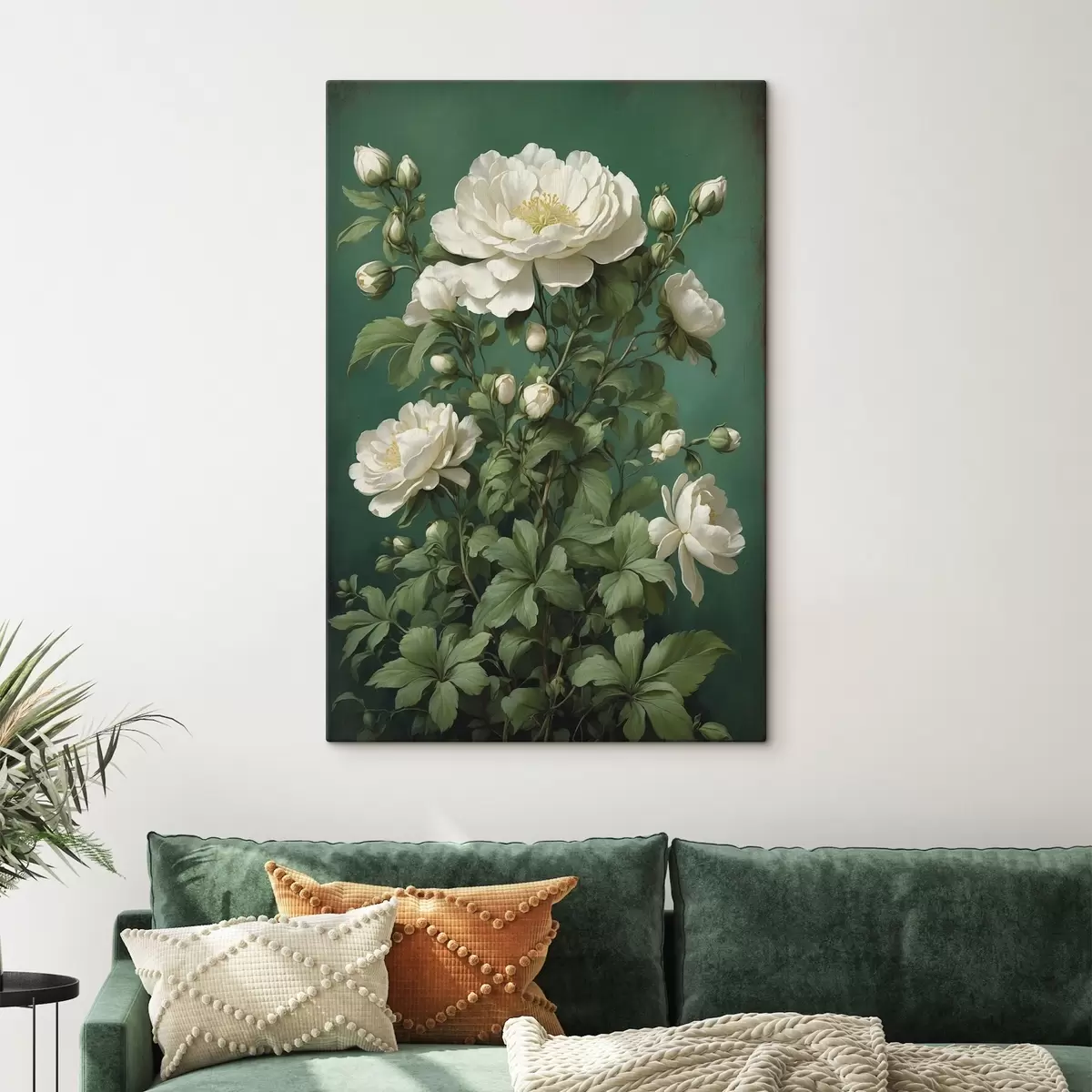 Pilt Suured sinised moonid koos pungadega heledal taustal s45491