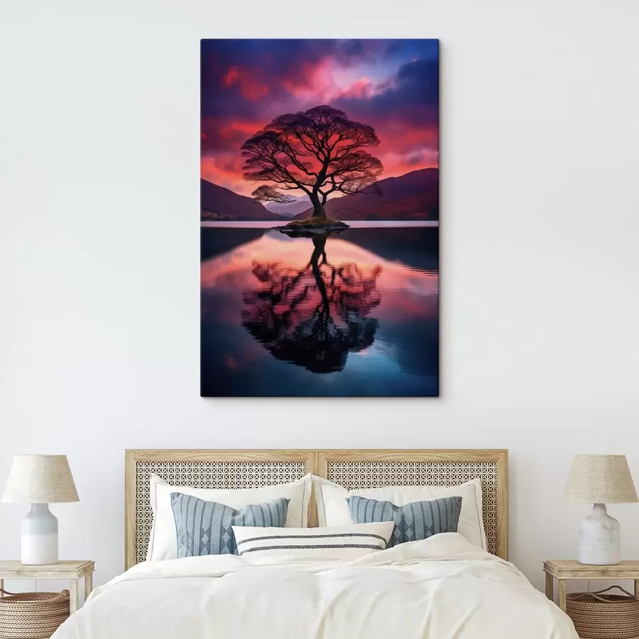 Pilt Valguse sädelusega langev veetilk s45504