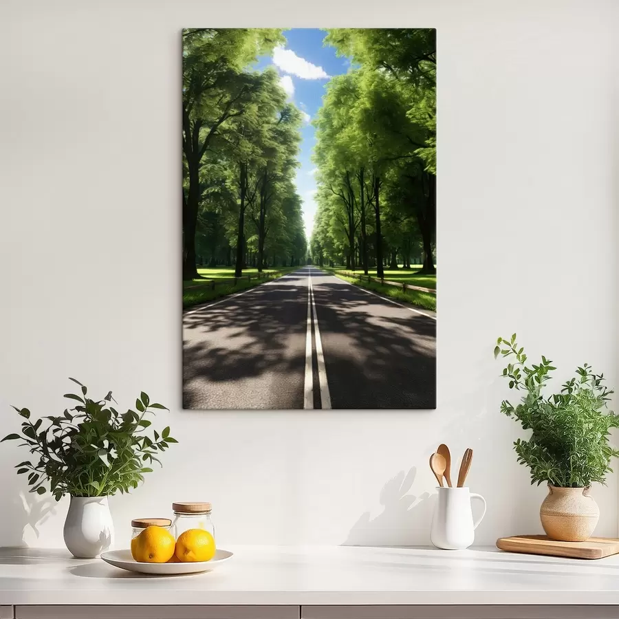 Pilt Miniatuurne maastik koos veeuputuse klaaskuuliga s45505