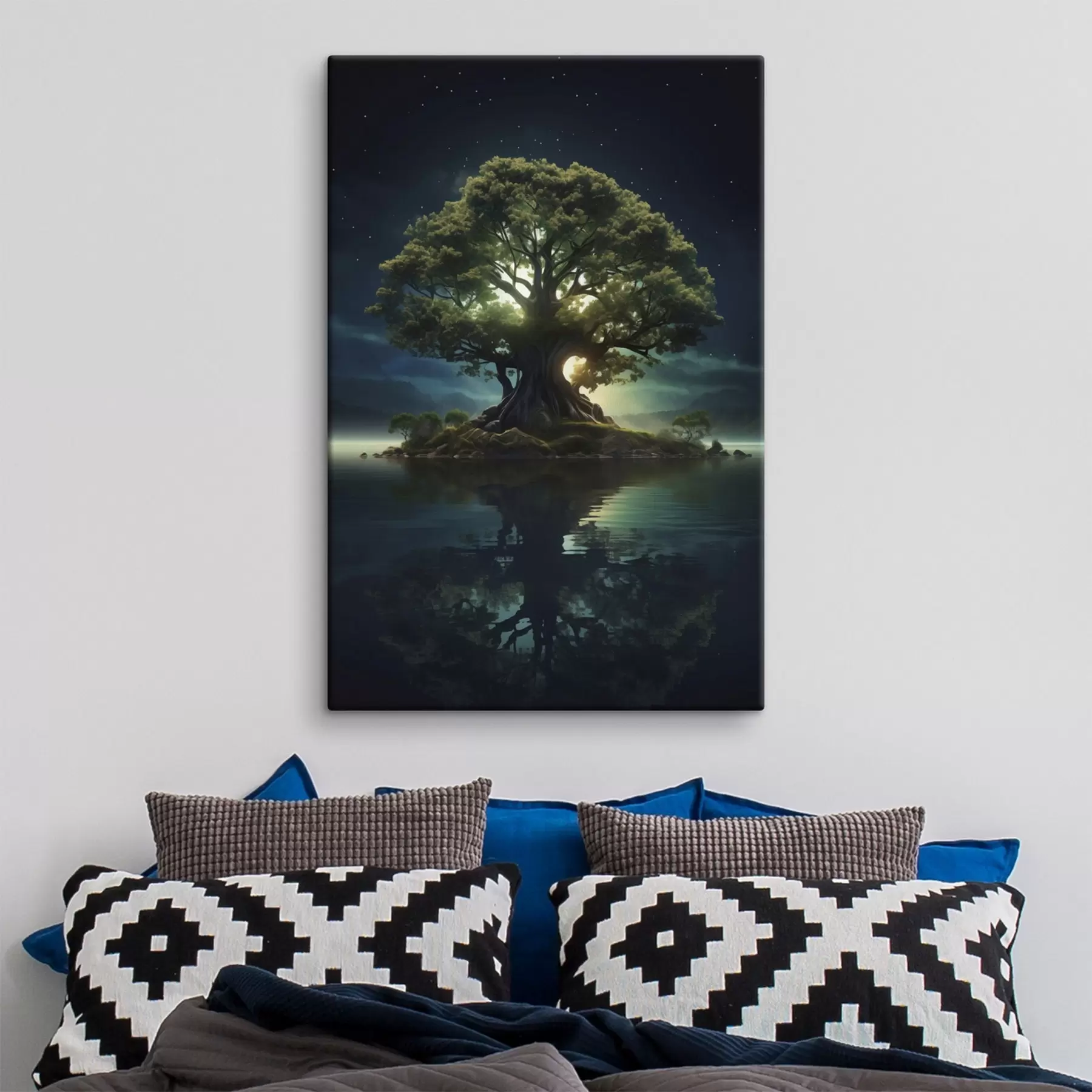 Pilt Roheline õun veepiiskadega s45510