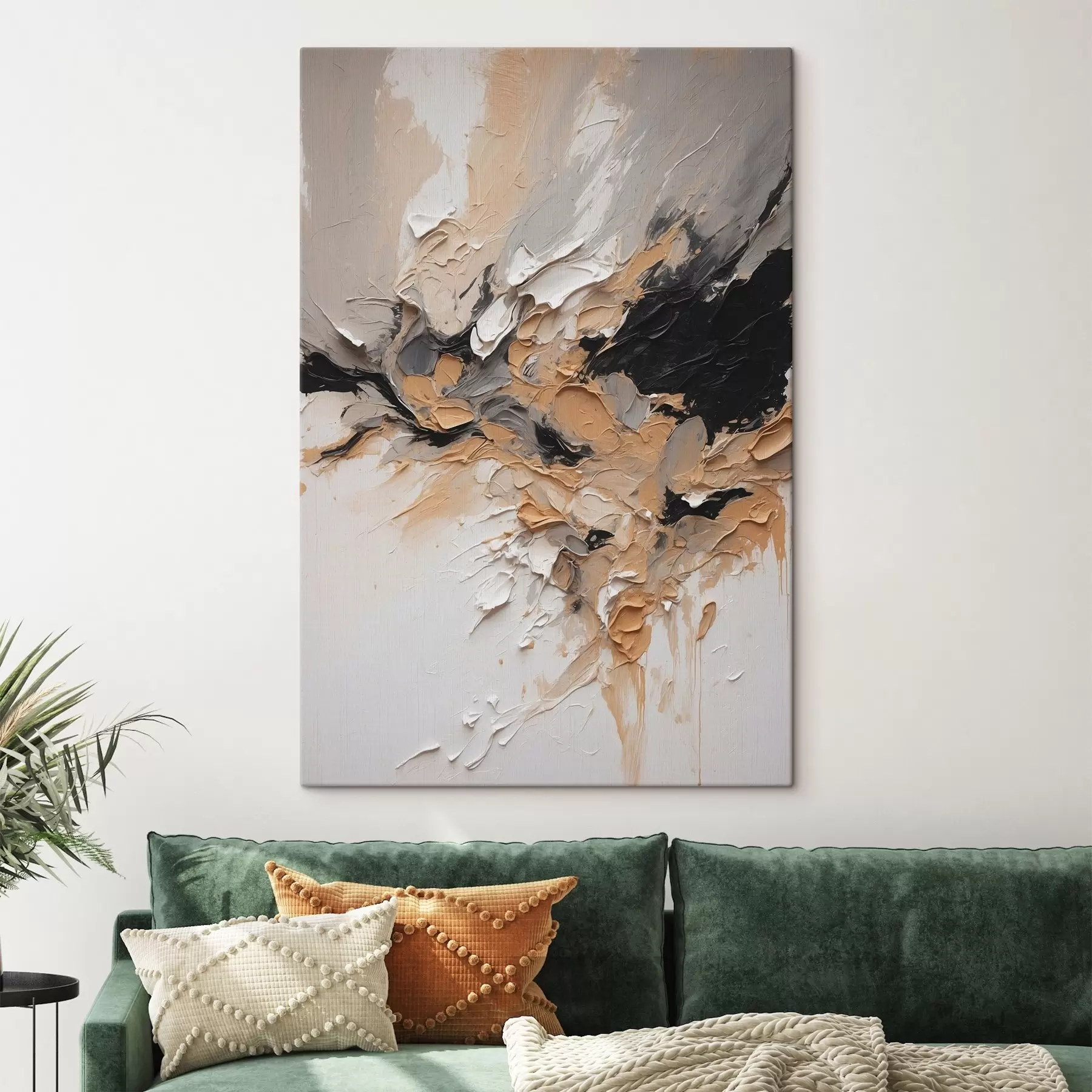 Pilt Abstraktne tekstuur koos värvilöökidega s45619