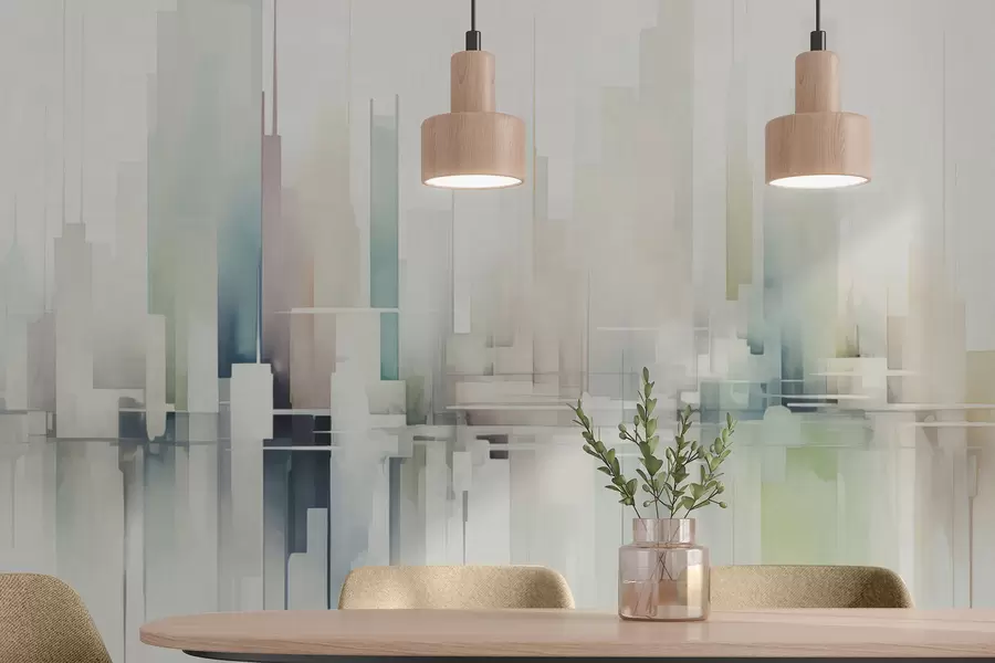 Fototapeedid Abstraktne linn w04488