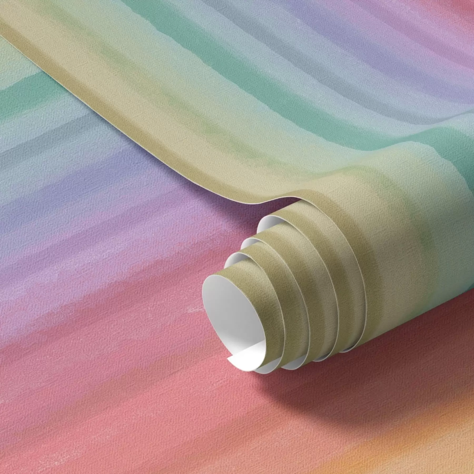 Fototapeedid Vikerkaarevärvilised triibud koos väljenduslike värviliste aktsentidega a00553