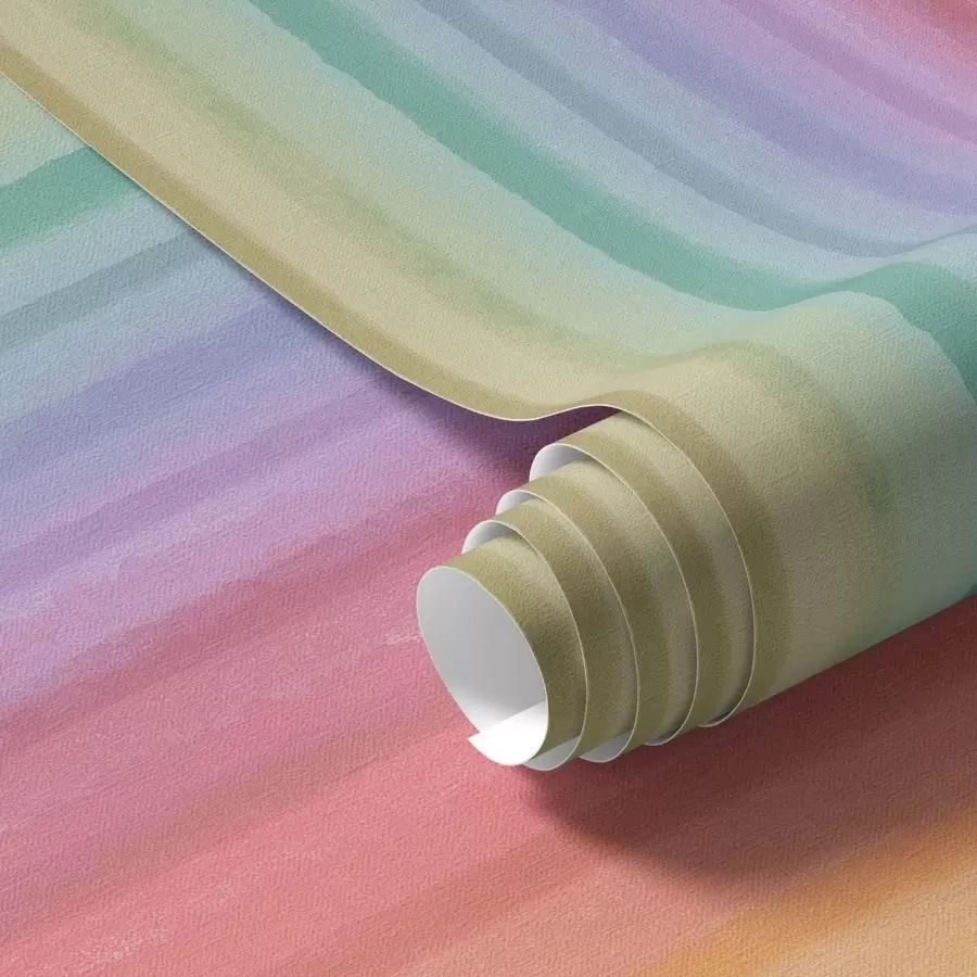 Fototapeedid Vikerkaarevärvilised triibud koos väljenduslike värviliste aktsentidega a00553