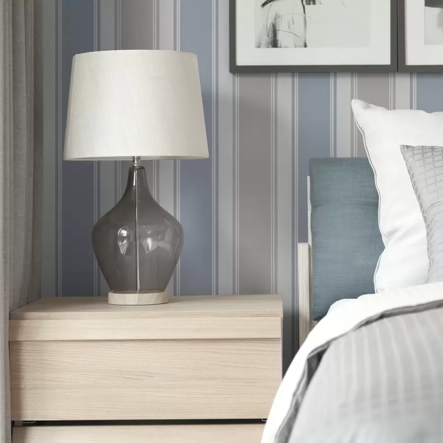 Fototapeedid Kombinatsioon hallidest ja sinistest laiadest triipudest a00557