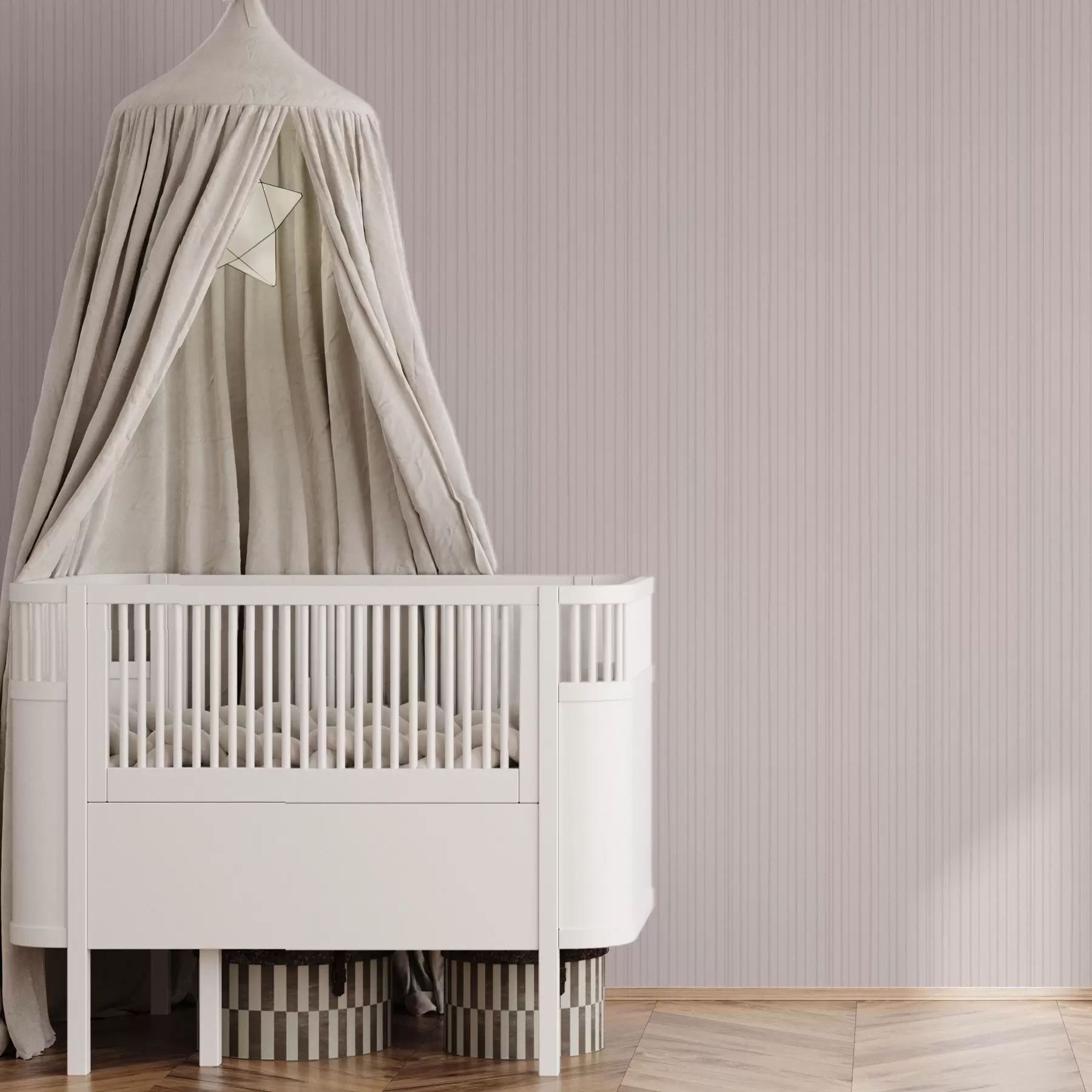 Fototapeedid Heleroosad vertikaalsed triibud õrnas stiilis a00567