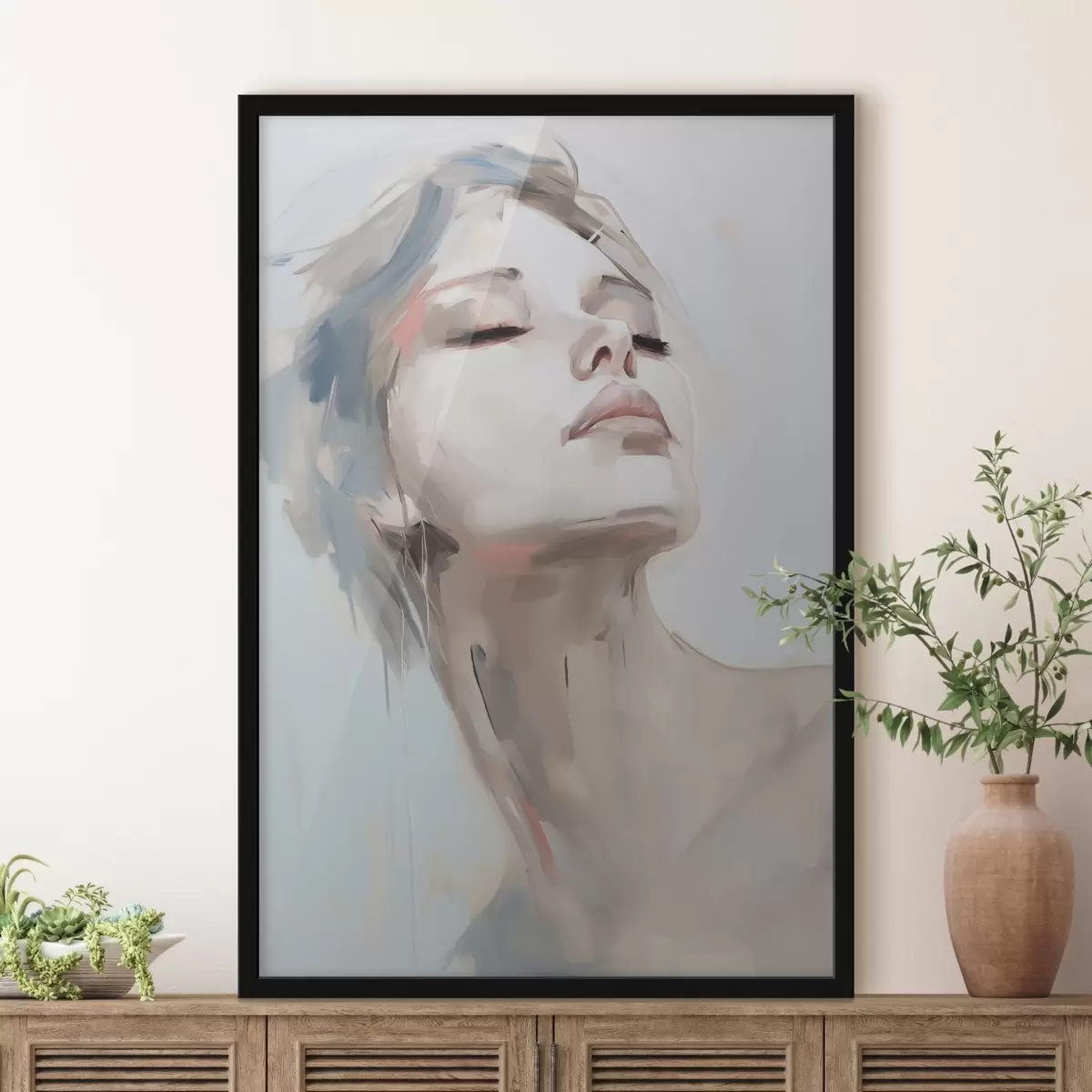 Plakat Tüdruku portree f45671