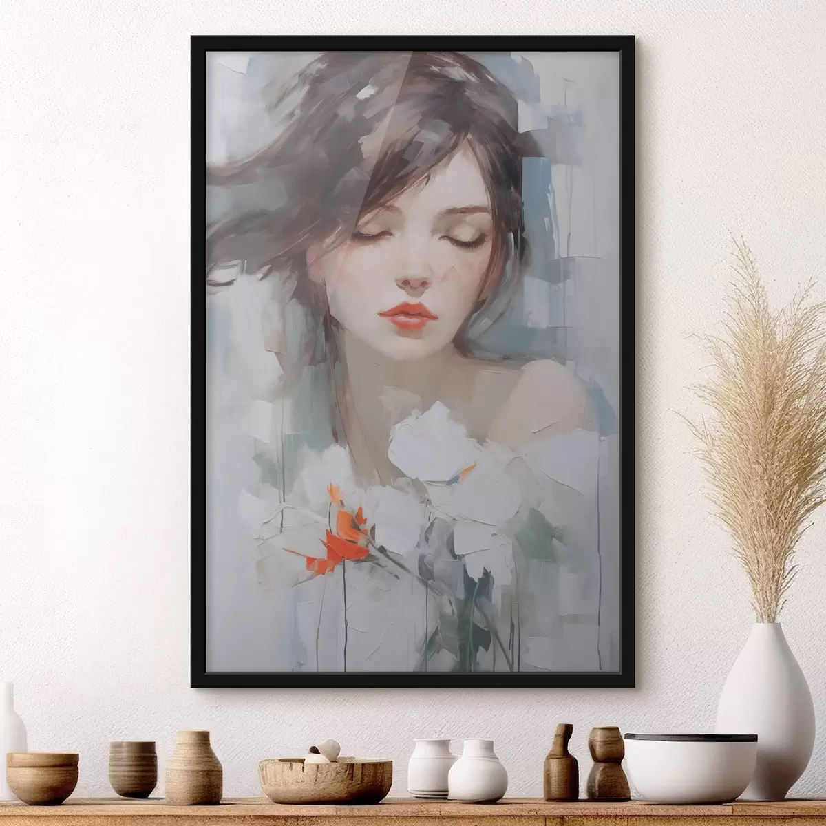 Plakat Naise portree f45672