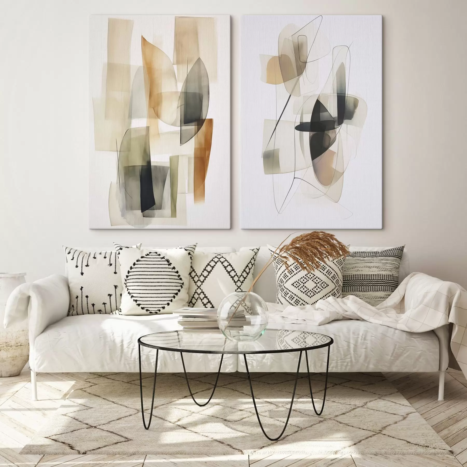 Pilt Abstraktsioon laigud imitatsioon akvarellvärvi m00674