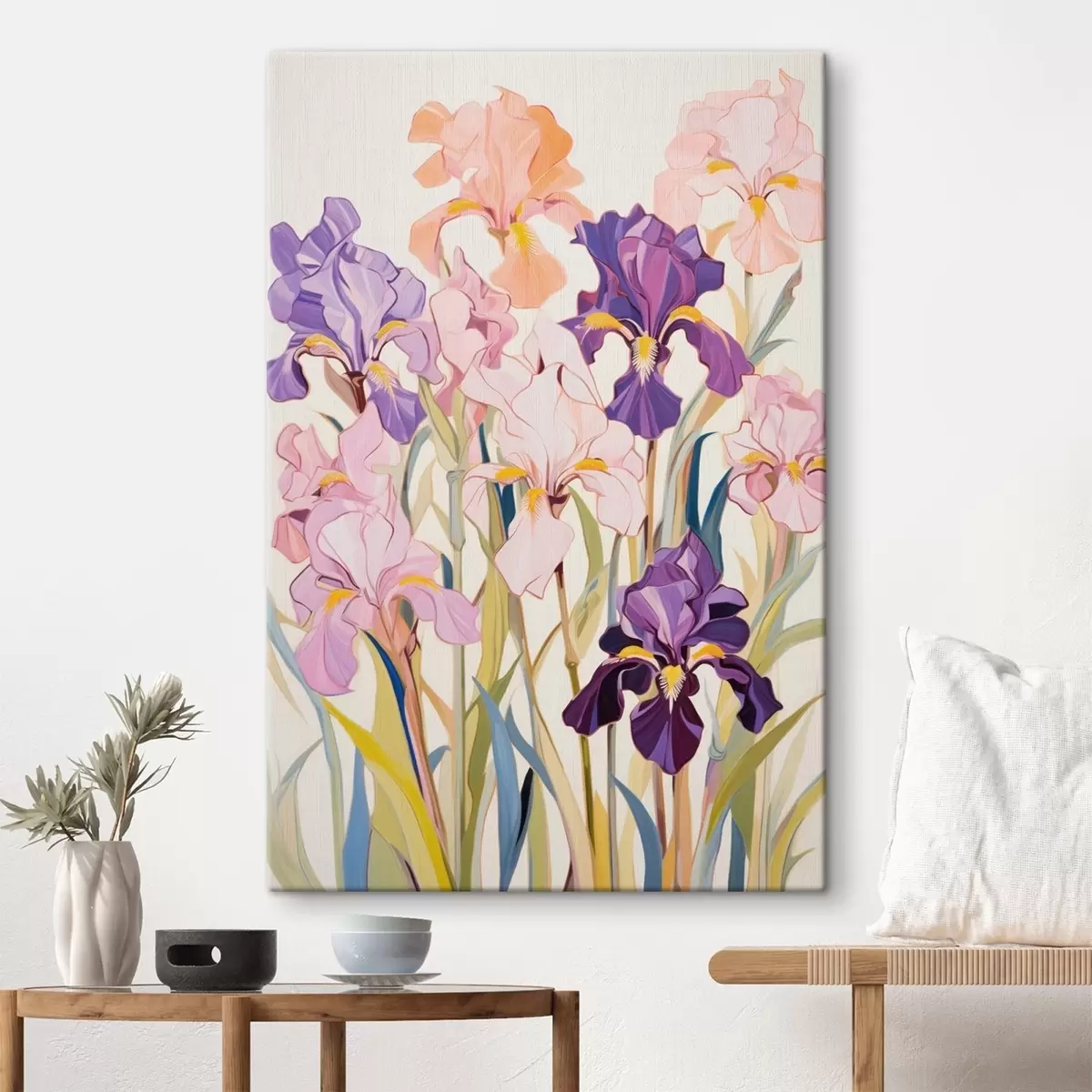 Pilt Iirised: kompositsioon minimalistlikus stiilis s45596