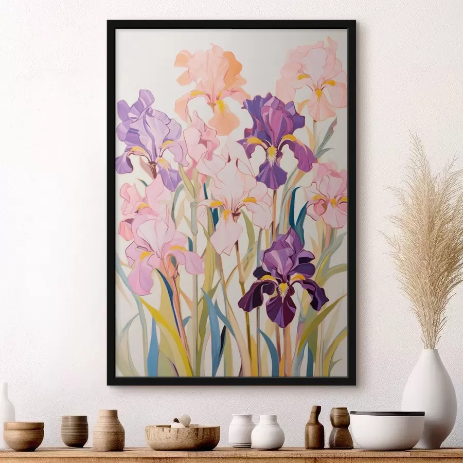 Fototapeedid Iirised: kompositsioon minimalistlikus stiilis f45596