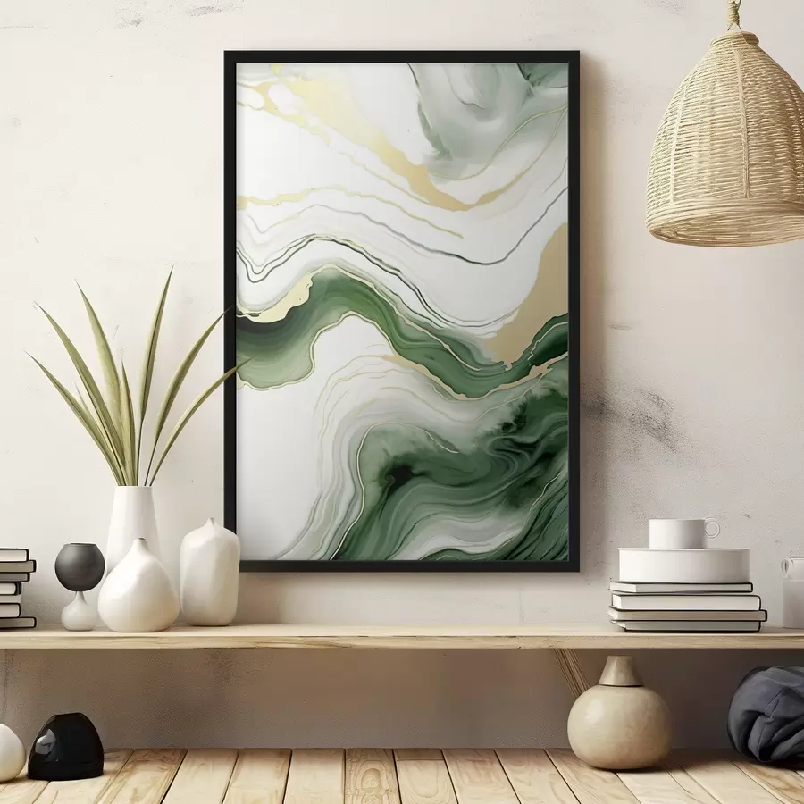 Fototapeedid Heleroheline ja oranž marmormuster f45696