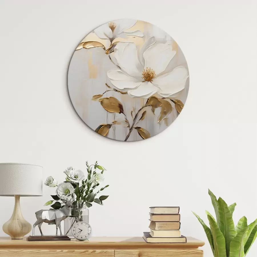 Pilt Kaks valget lille kollakasoranžide lehtedega heledal taustal r45691