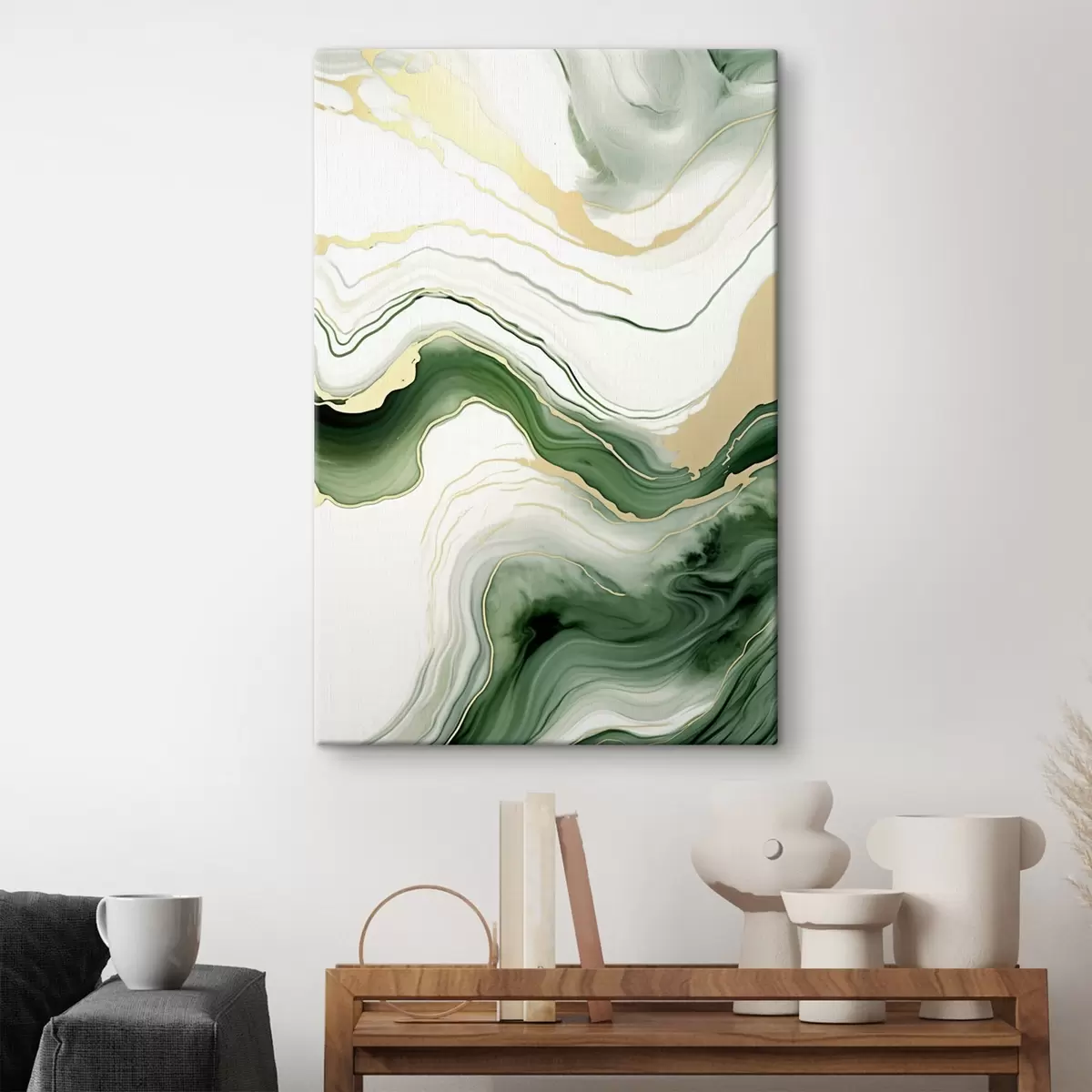 Pilt Heleroheline ja oranž marmormuster s45696