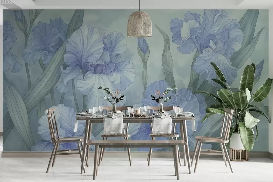 Fototapeedid Illustreeritud iirised w04469