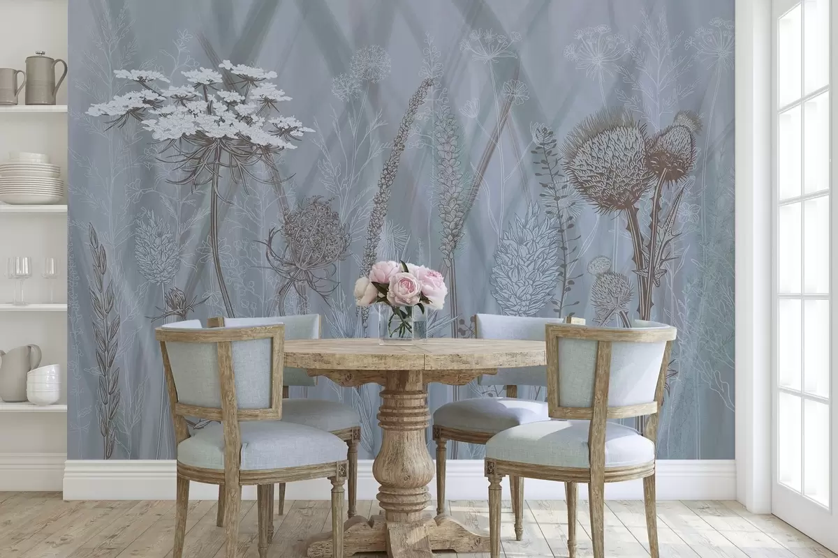 Fototapeedid Rohud ja herbaarium w04473v1