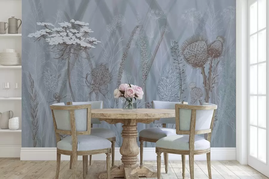 Fototapeedid Rohud ja herbaarium w04473v1