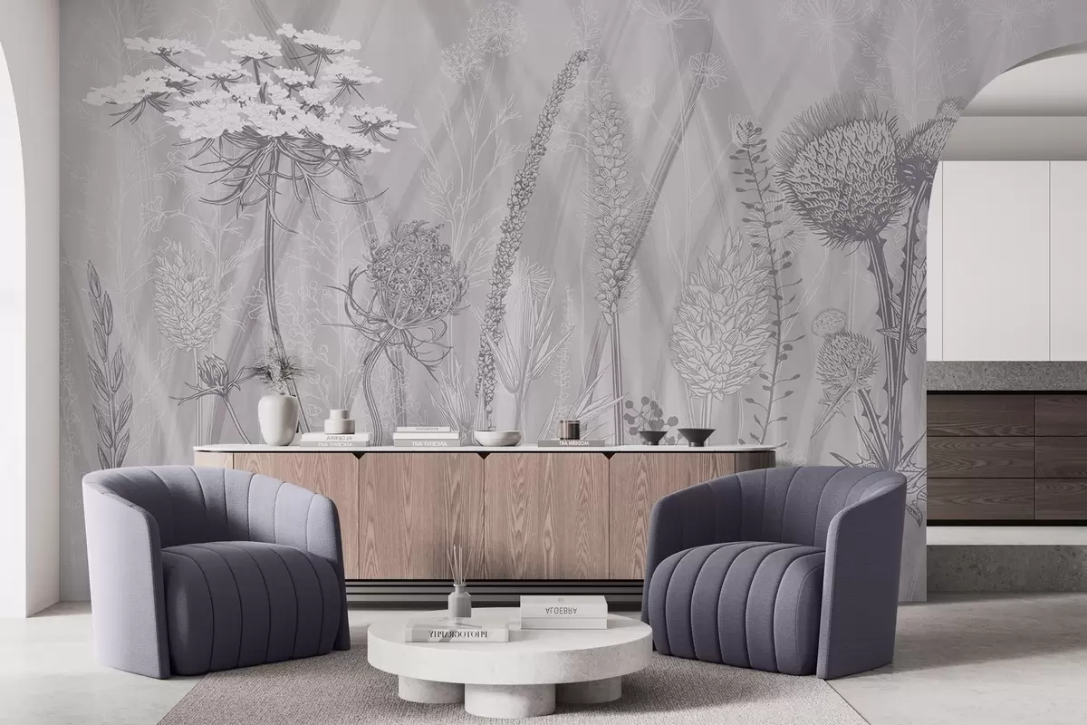 Fototapeedid Rohud ja herbaarium w04473v2