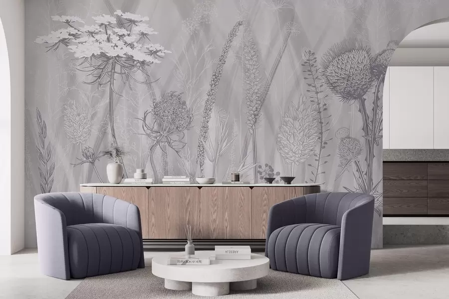 Fototapeedid Rohud ja herbaarium w04473v2