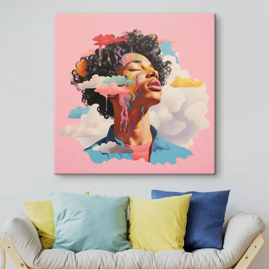 Pilt Unistaja pilvedes akvarellistiilis s45636