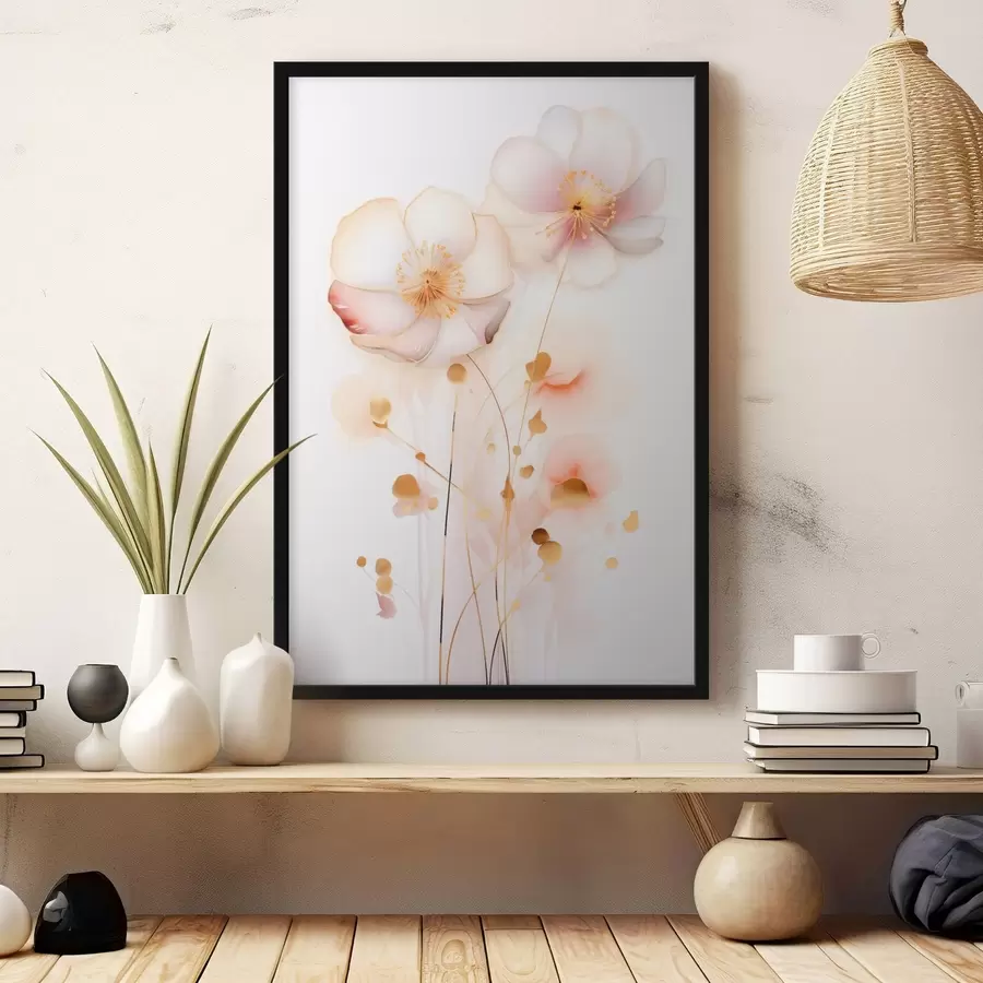 Fototapeedid Pastellid moonid abstraktses stiilis f45643