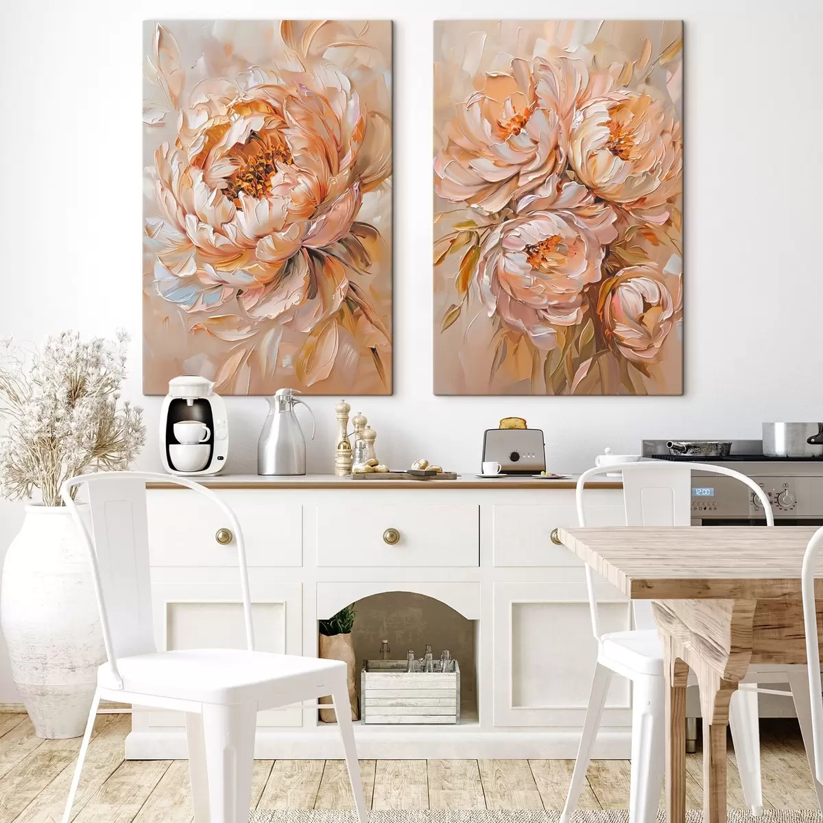 Pilt Õrnad abstraktsed peonid m00673