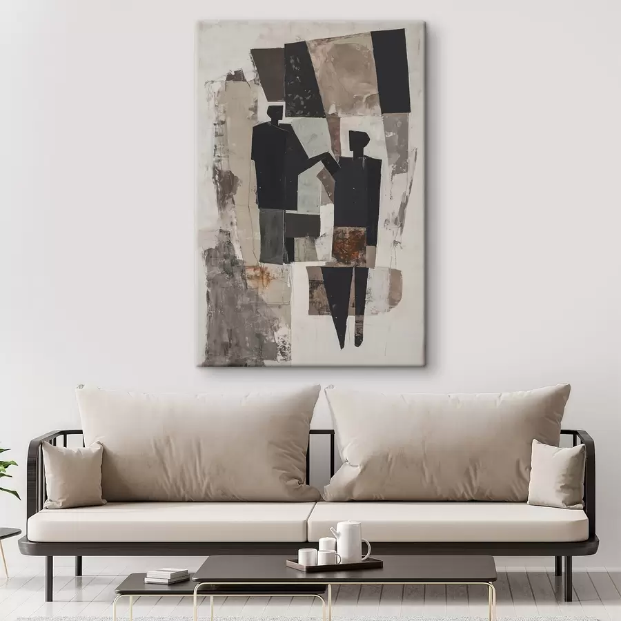 Pilt Abstraktsed figuurid paarist s45776