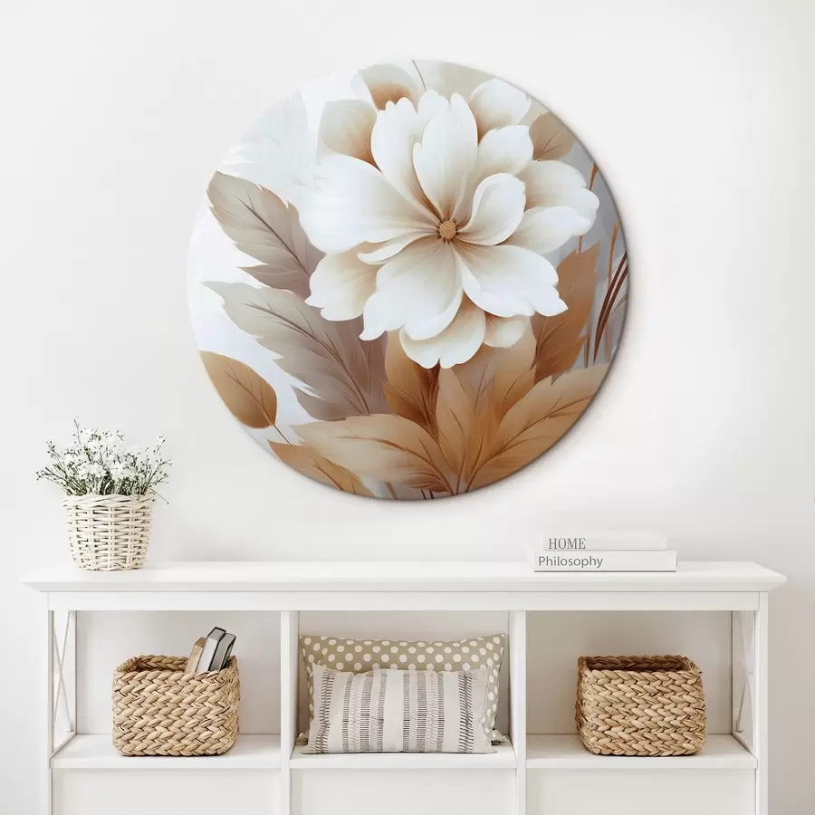 Pilt Lehtedega lill r45744